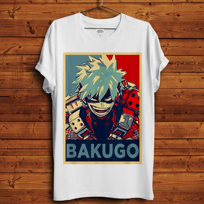 Bakugo - T-Shirt - Crimson x Design