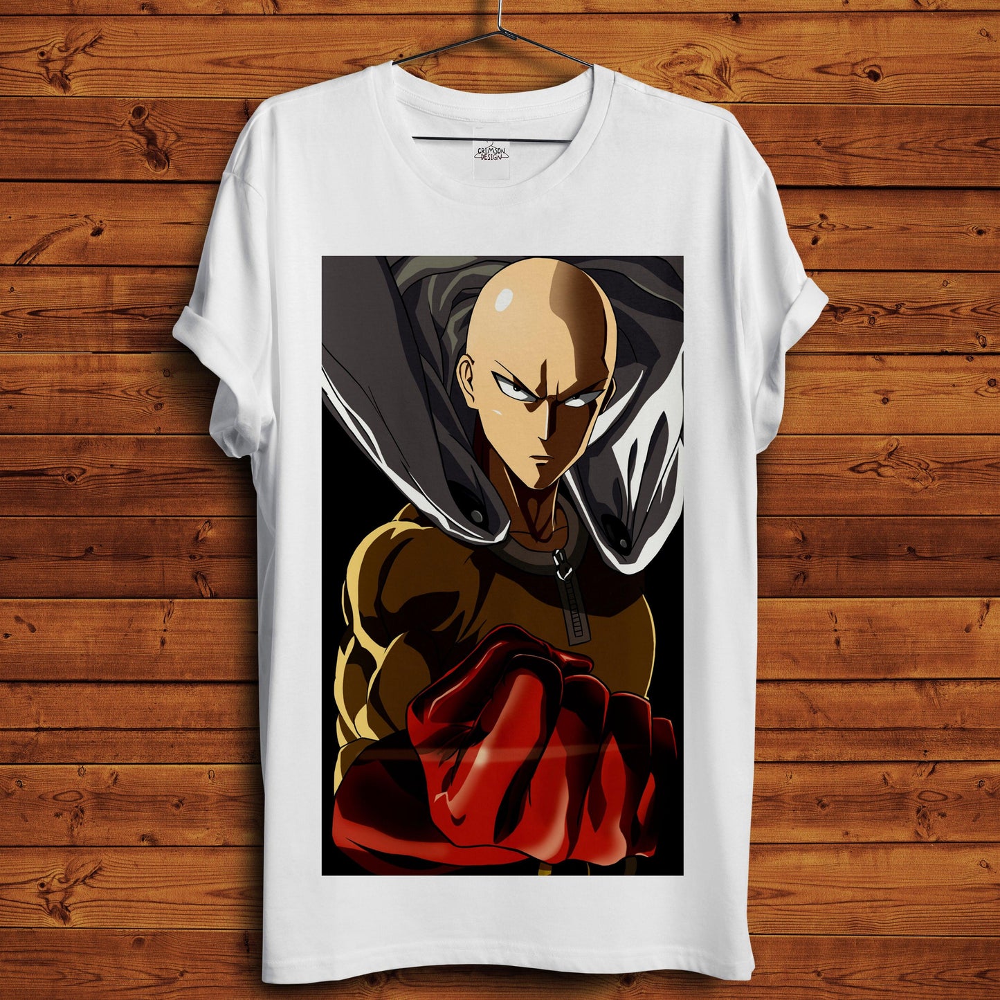 Saitama T-Shirt - Crimson x Design