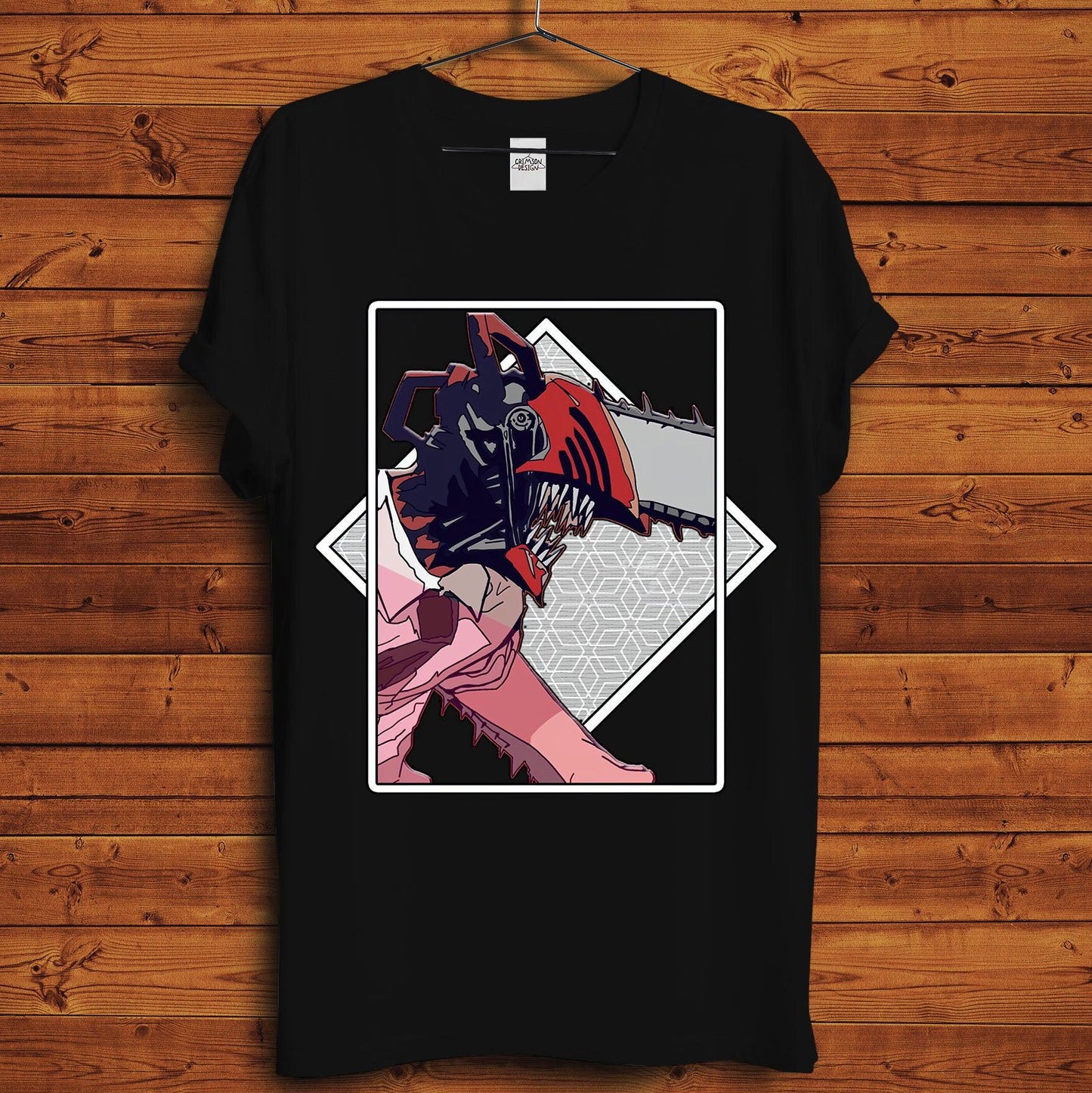 Chainsaw Man T-Shirt - Crimson x Design