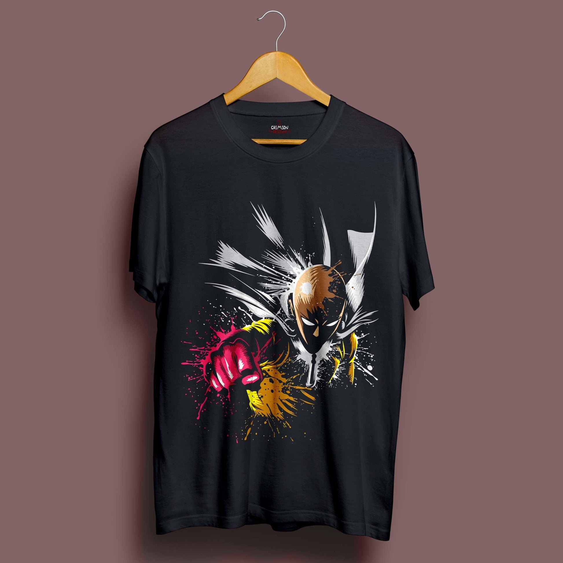 Saitama T-Shirt - Crimson x Design