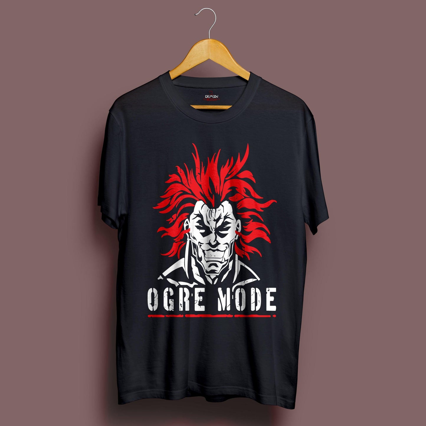 Ogre Mode T-Shirt - Crimson x Design