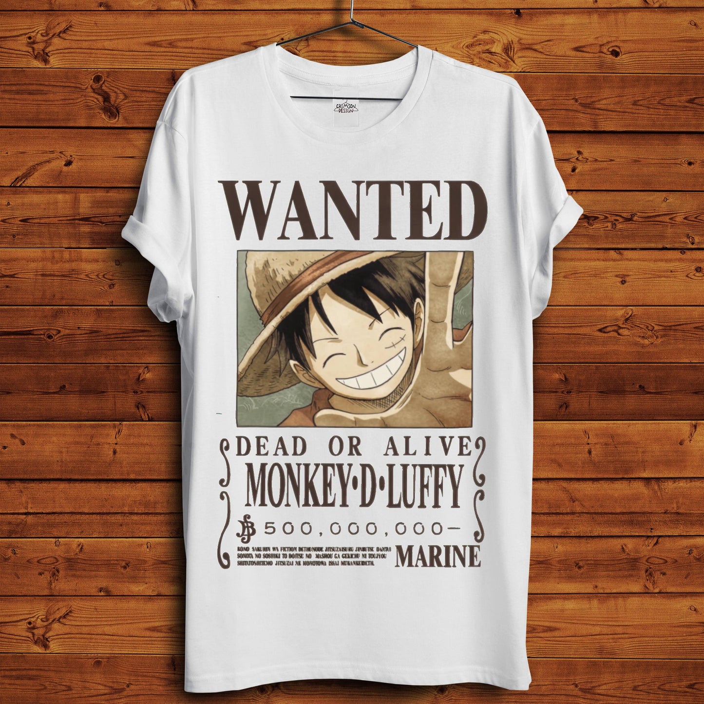 Luffy T-Shirt - Crimson x Design