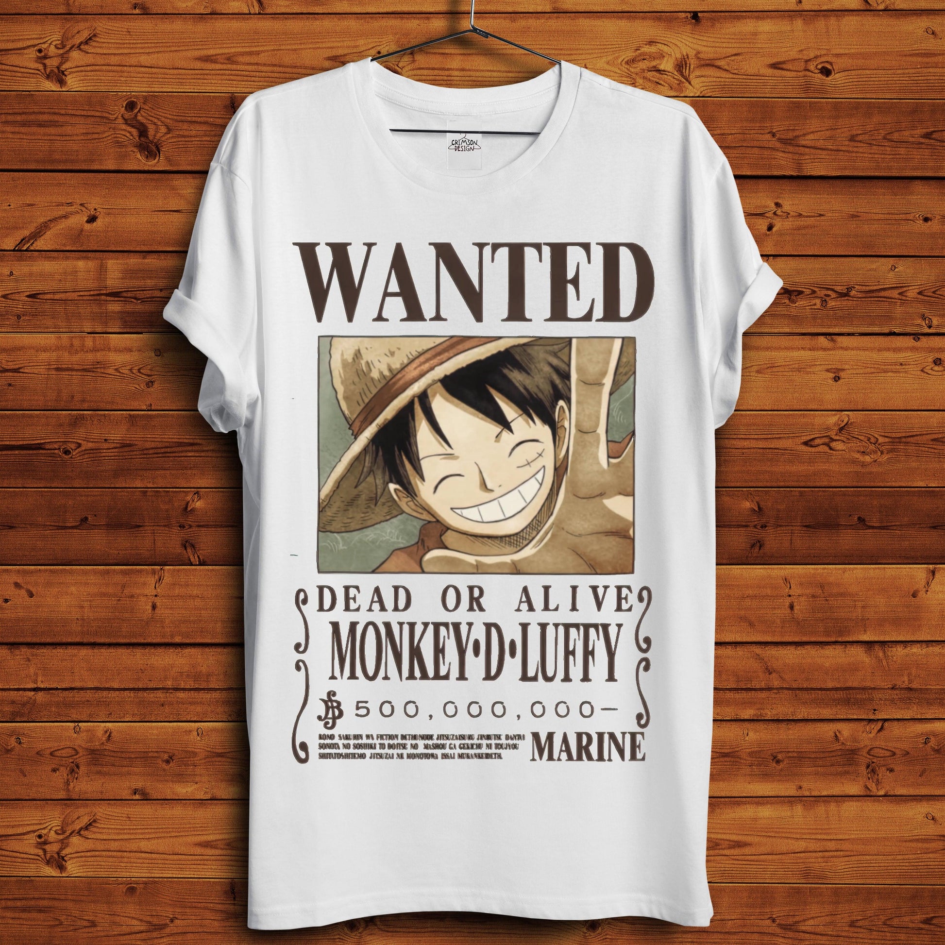 Luffy T-Shirt - Crimson x Design