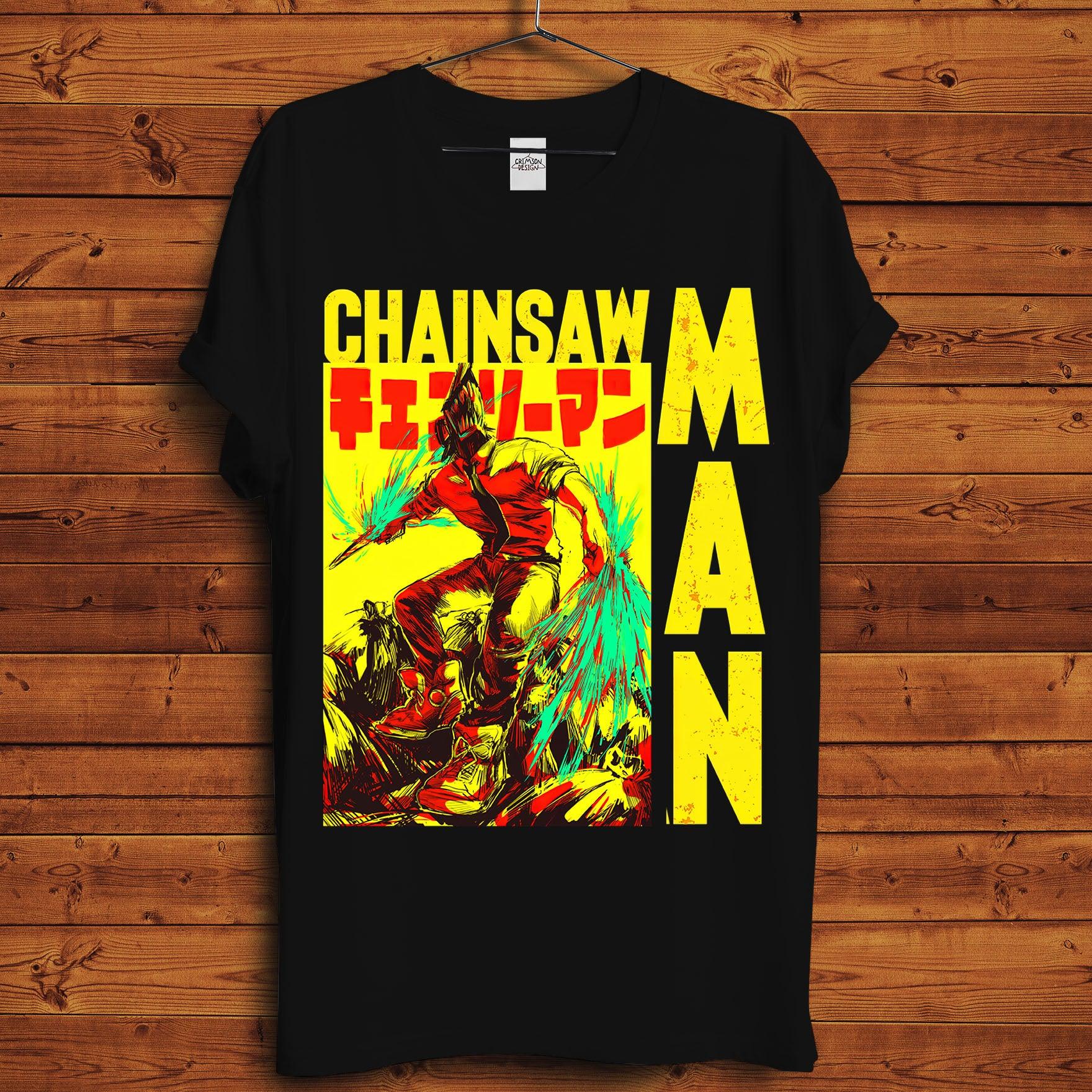 Chainsaw Man T-Shirt - Crimson x Design