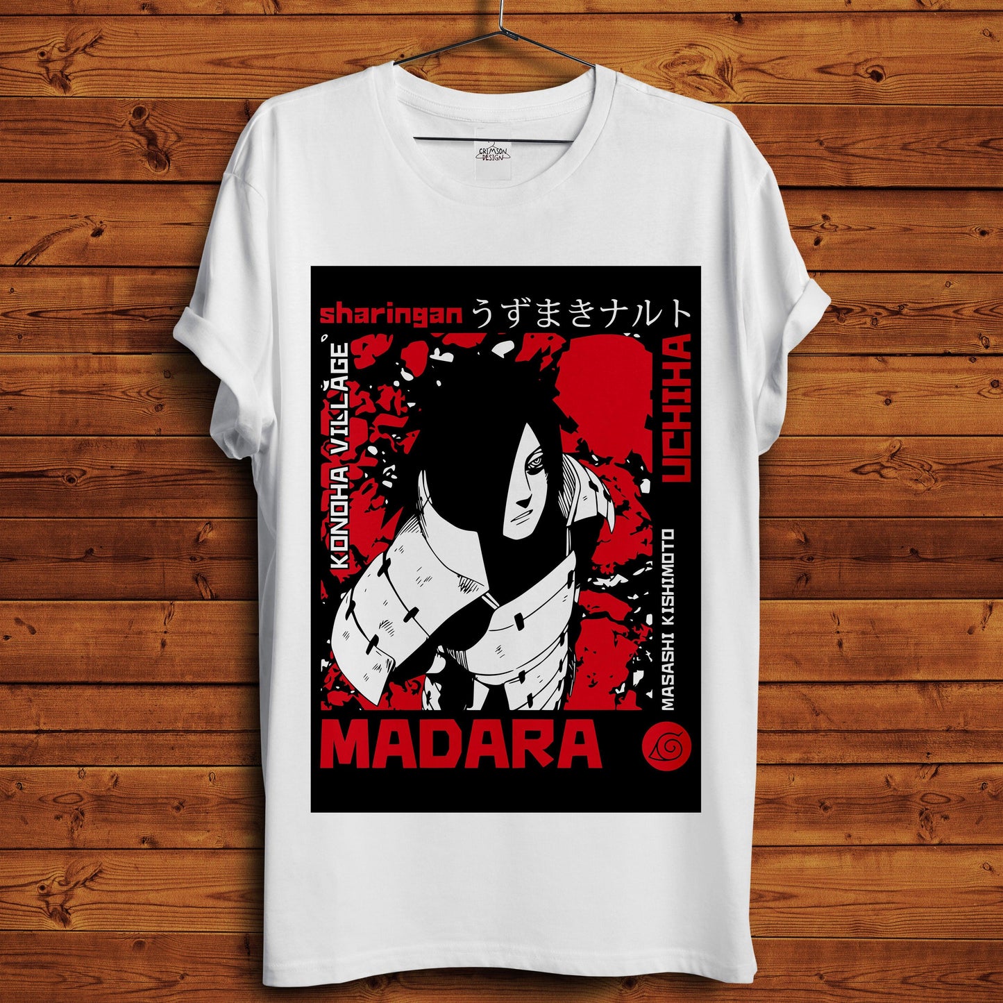 Madara T-Shirt - Crimson x Design