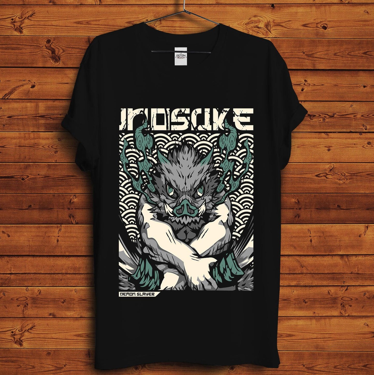 Inosuke T-Shirt - Crimson x Design