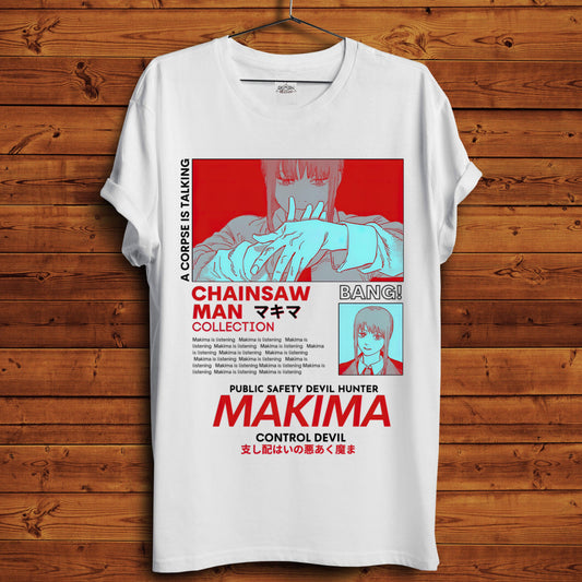 Makima T-Shirt - Crimson x Design