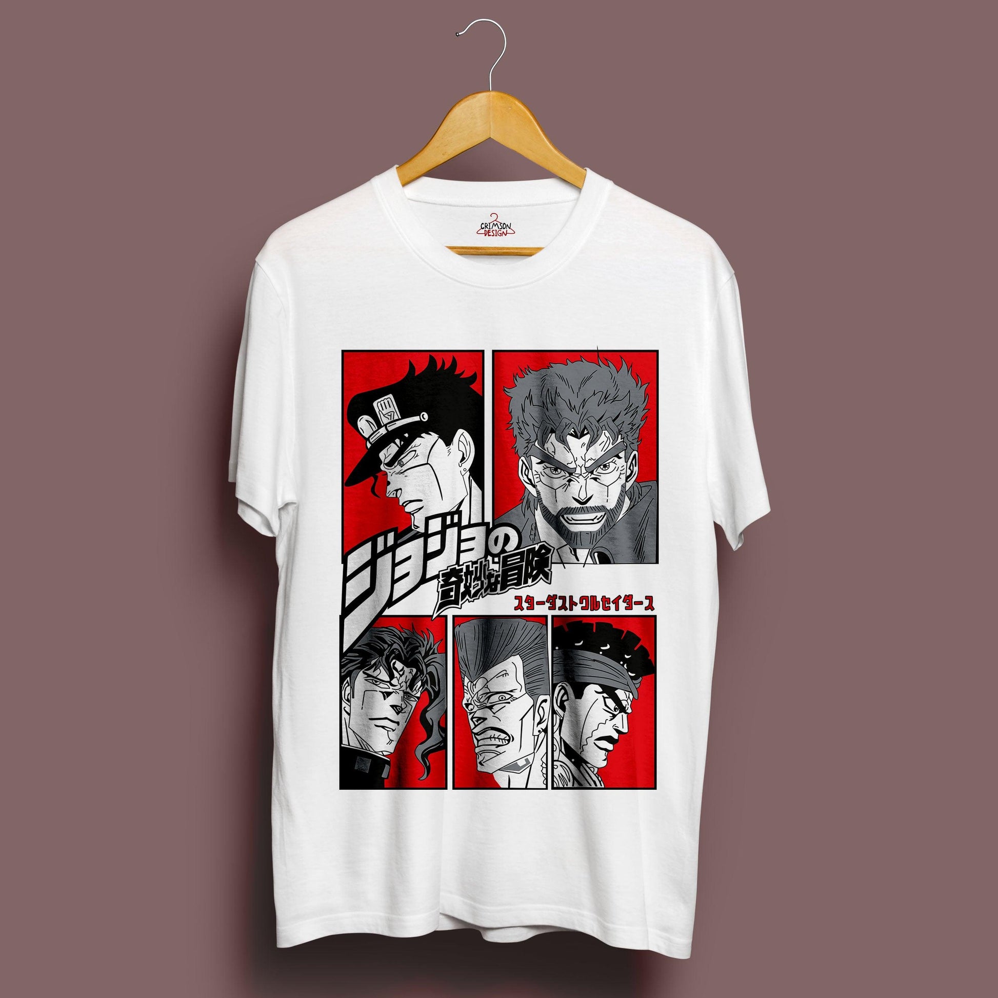 JoJo's Bizarre Adventure T-Shirt - Crimson x Design