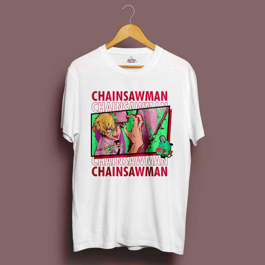 Chainsaw Man T-Shirt - Crimson x Design