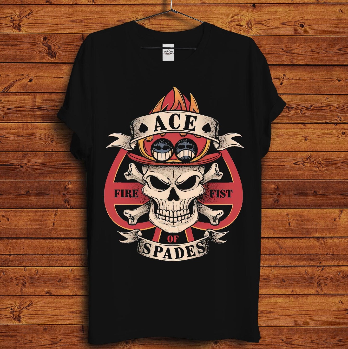 Ace T-Shirt - Crimson x Design