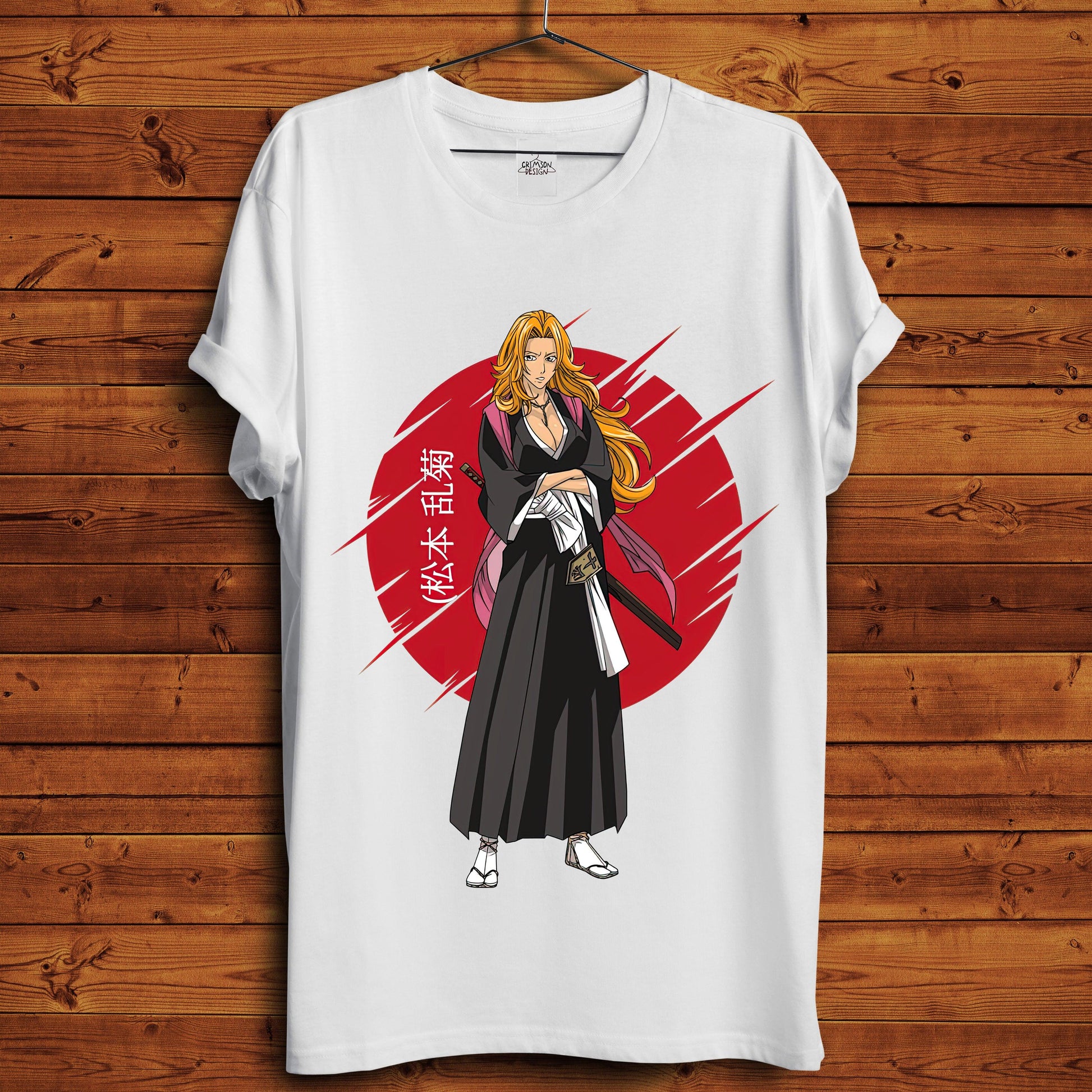 Rangiku T-Shirt - Crimson x Design