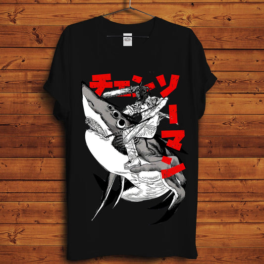 Chainsaw Man T-Shirt - Crimson x Design