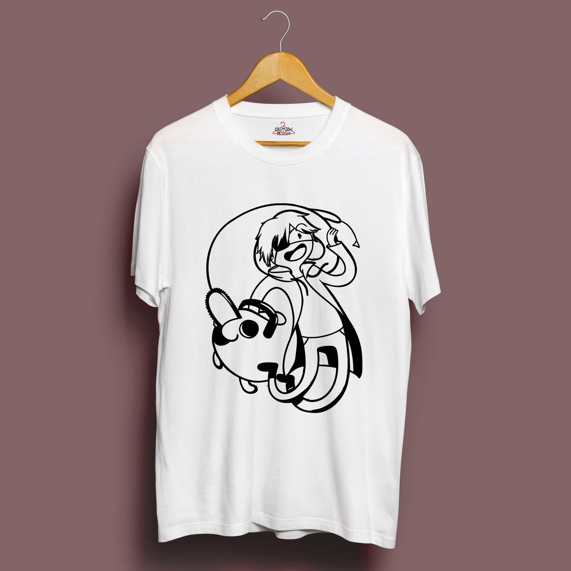 Himeno T-Shirt - Crimson x Design