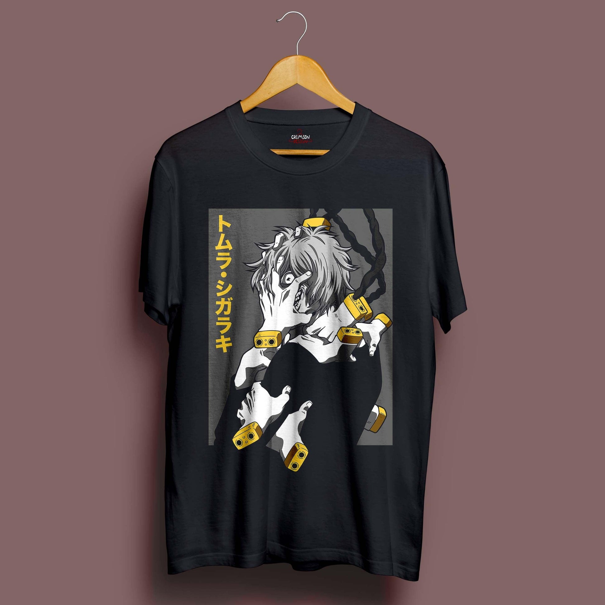 Tomura Shigaraki T-Shirt - Crimson x Design