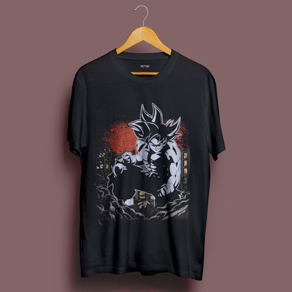 Retro Goku T-Shirt - Crimson x Design