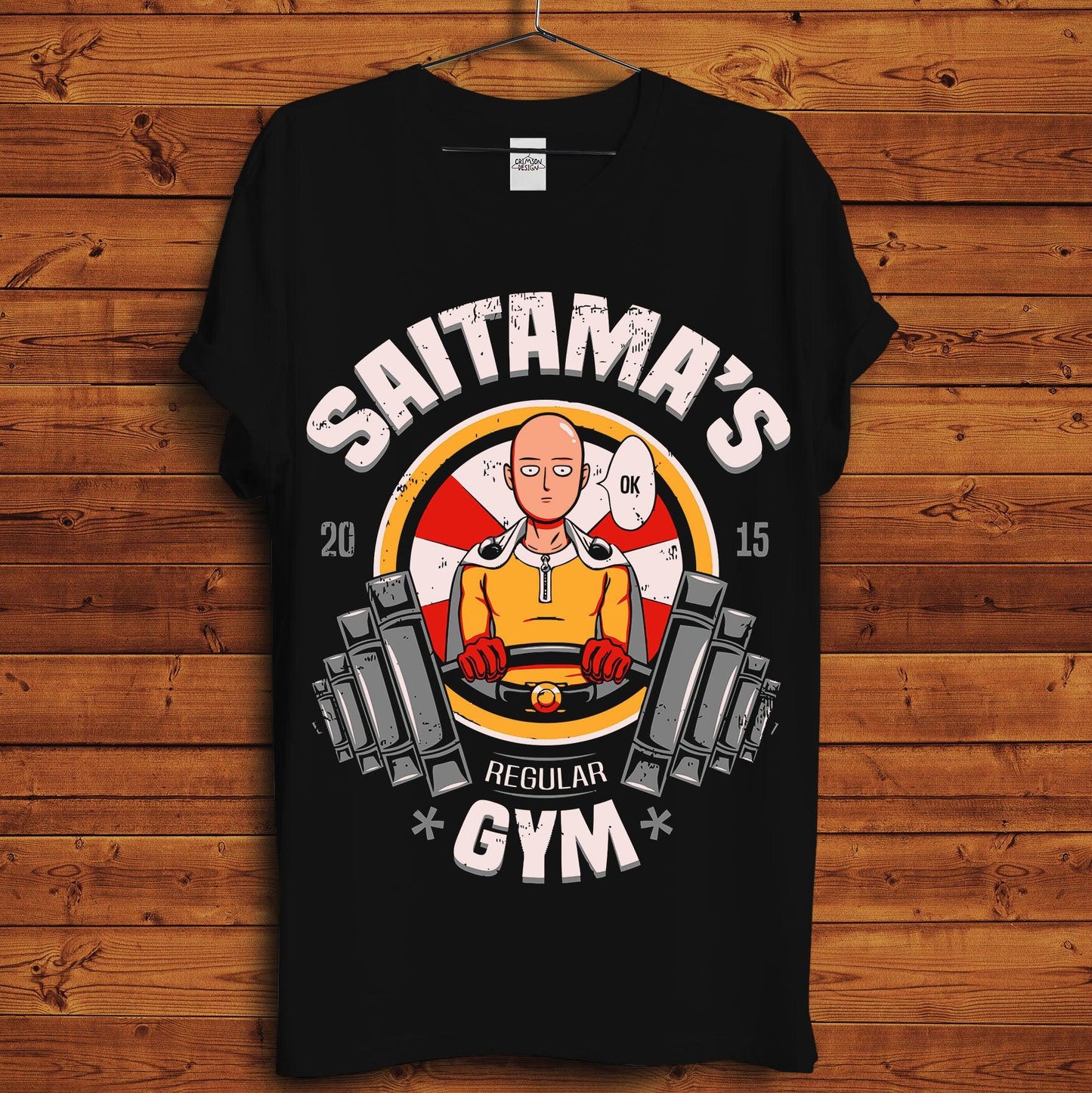 Saitama T-Shirt - Crimson x Design