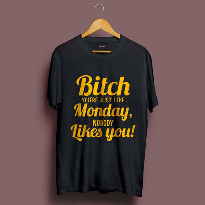 Monday T-Shirt - Crimson x Design