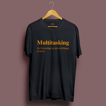 Multitasking T-Shirt - Crimson x Design