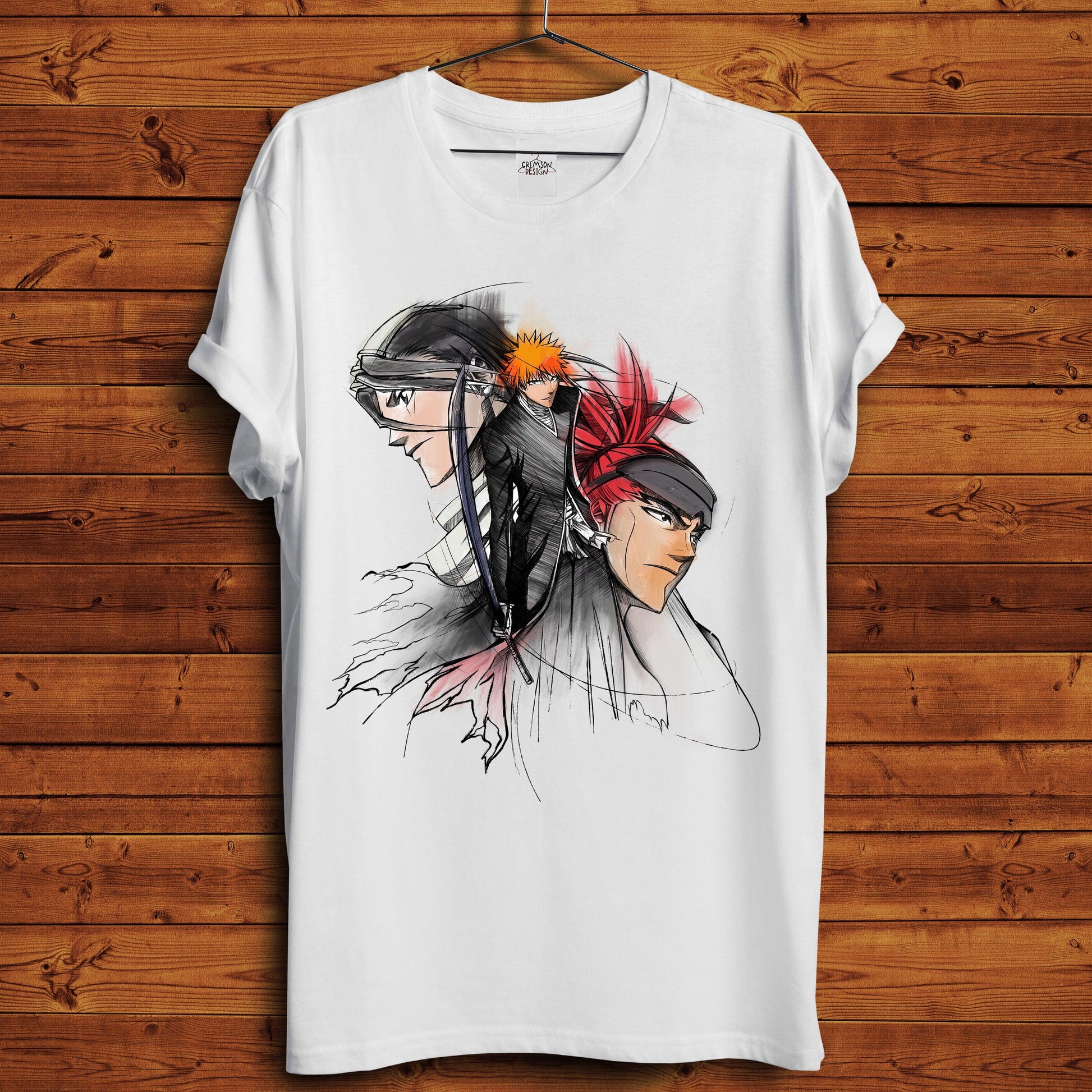 Bleach T-Shirt - Crimson x Design