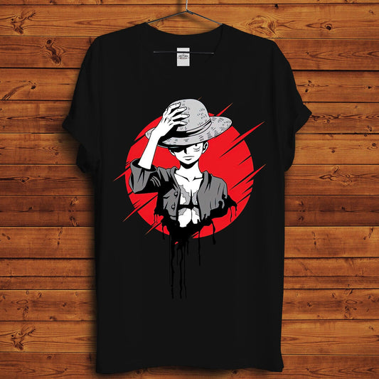 Luffy T-Shirt - Crimson x Design