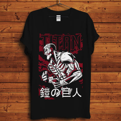 Armored Titan T-Shirt - Crimson x Design