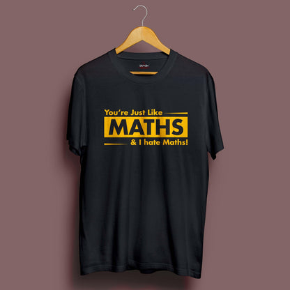 Maths T-Shirt - Crimson x Design