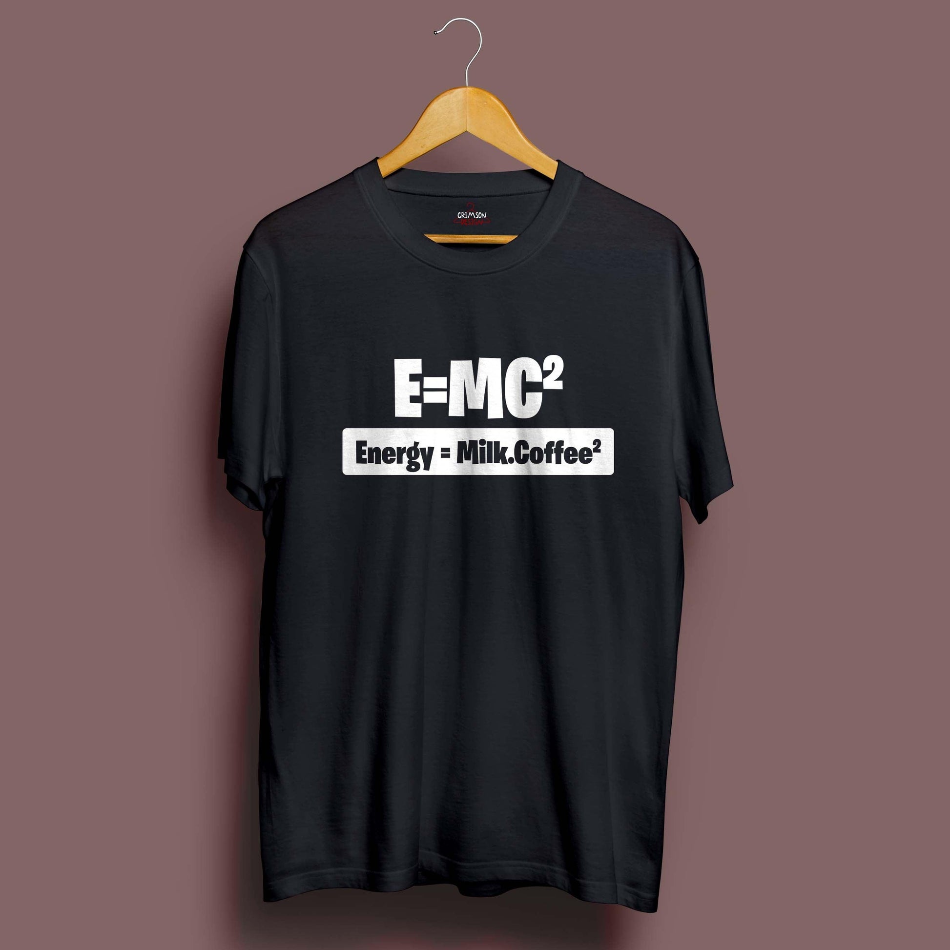 E=MC2 T-Shirt - Crimson x Design