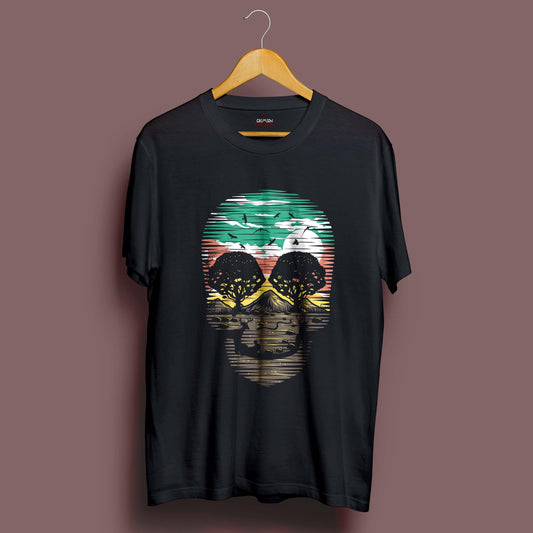 Skull T-Shirt - Crimson x Design