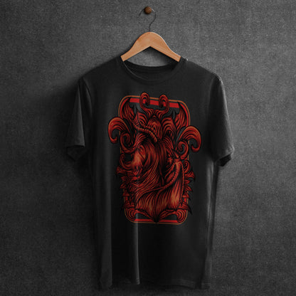 Demon Girl T-Shirt - Crimson x Design