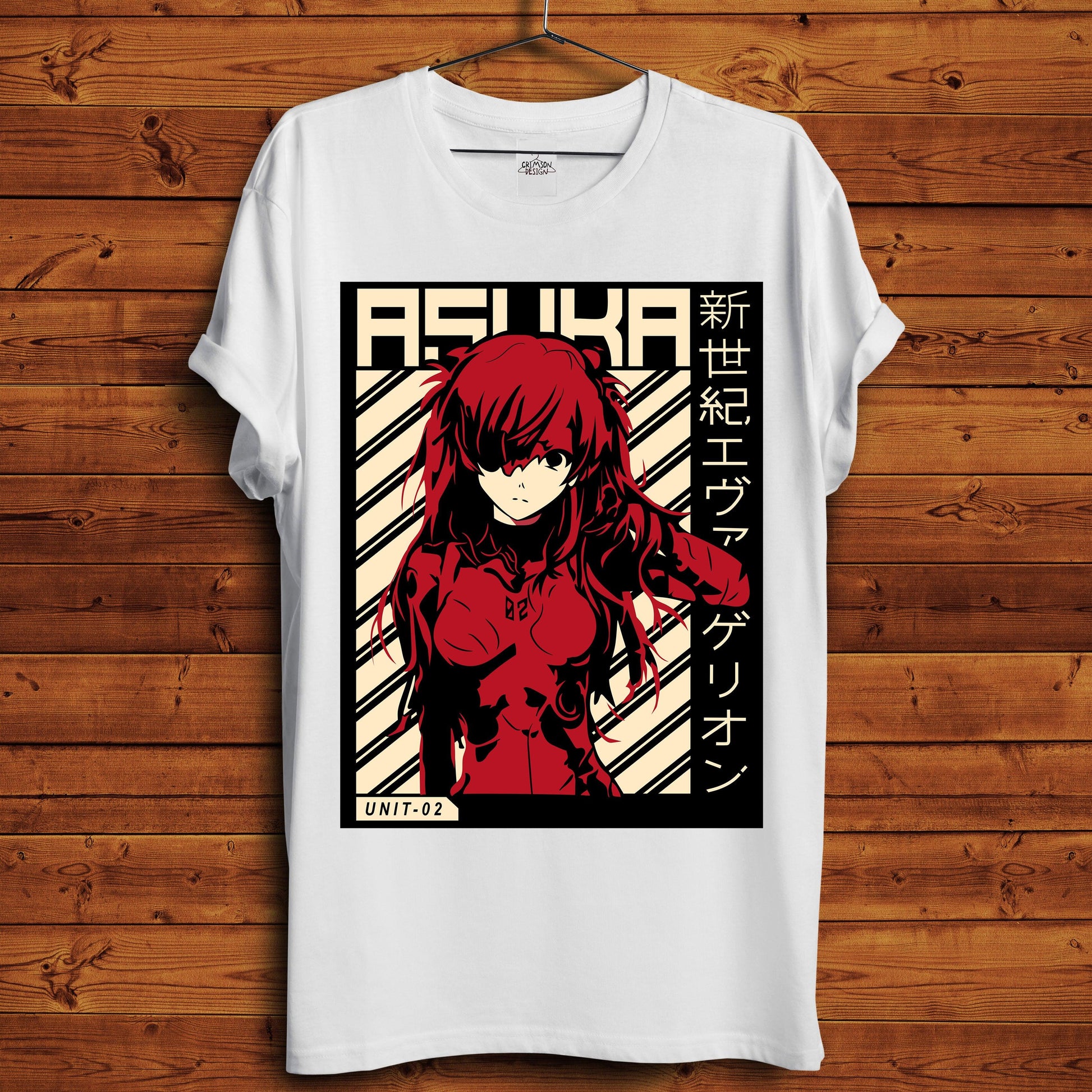 Neon Genesis Evangelion T-Shirt - Crimson x Design