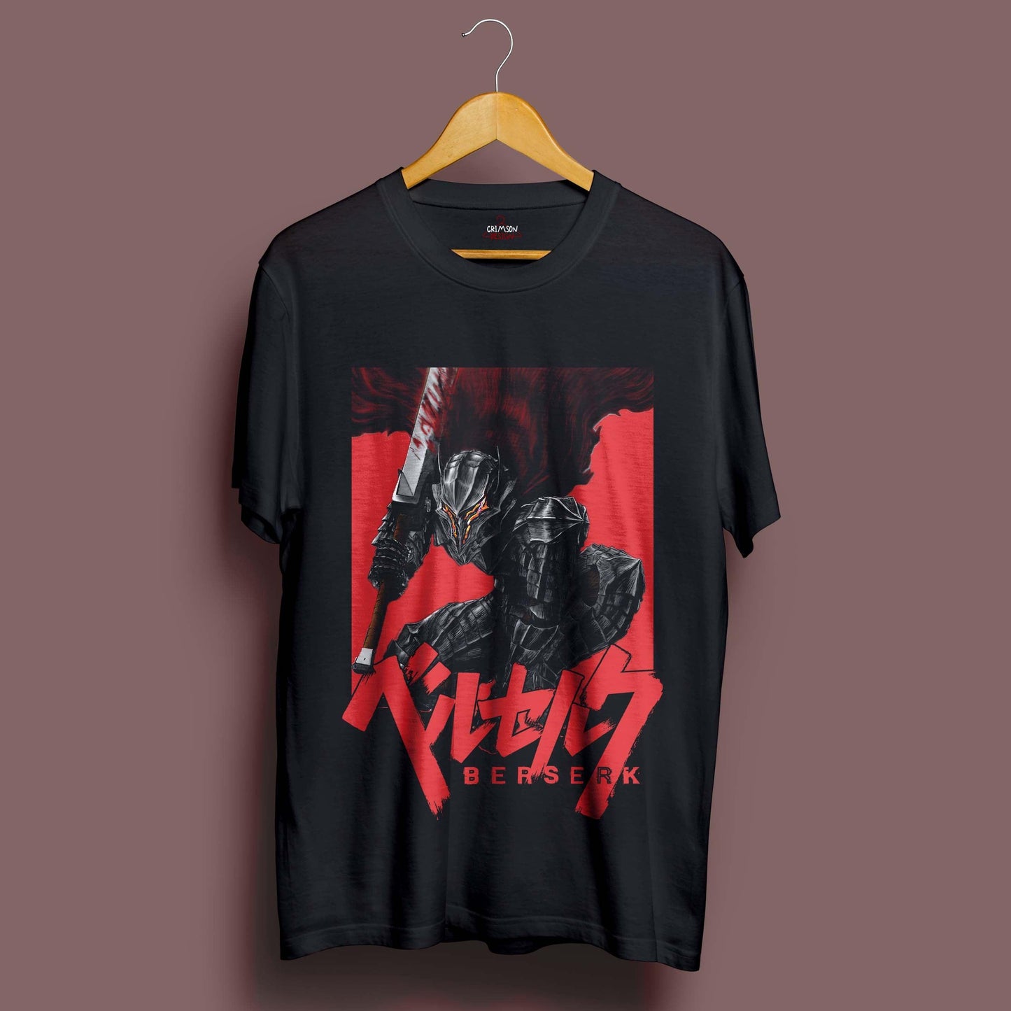 Berserk T-Shirt - Crimson x Design