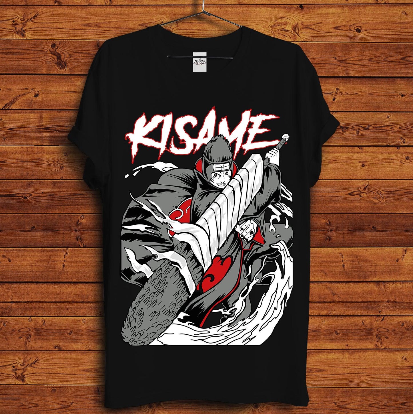 Kisame - T-Shirt - Crimson x Design