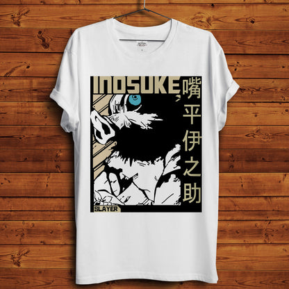 Inosuke - T-Shirt - Crimson x Design