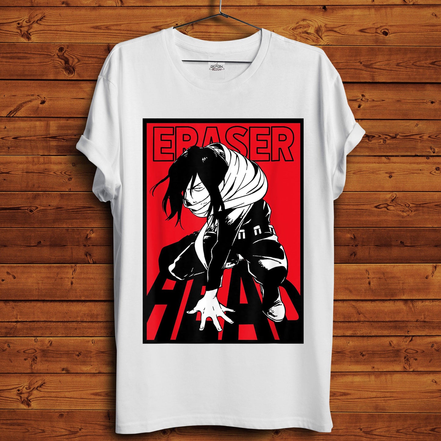 Eraser T-Shirt - Crimson x Design