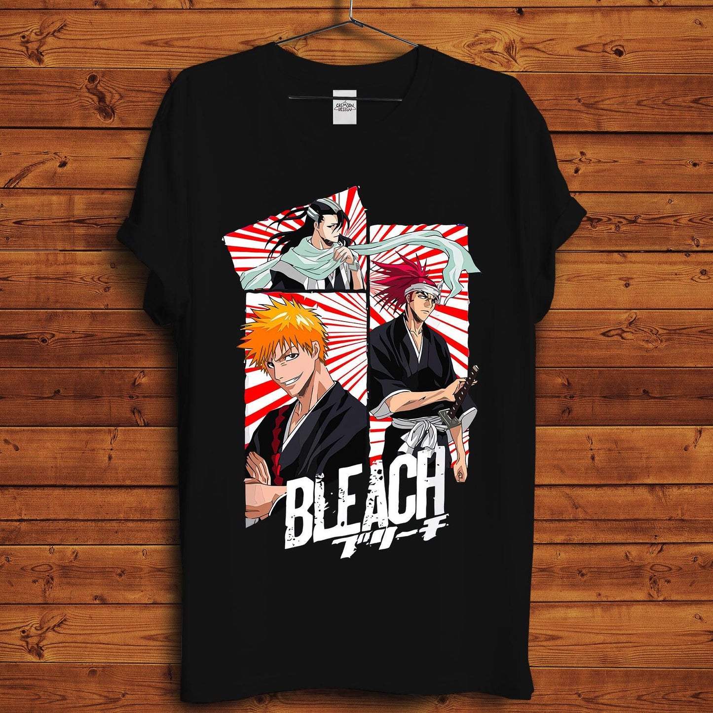 Bleach T-Shirt - Crimson x Design