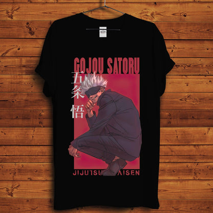 Satoru Gojo T-Shirt - Crimson x Design