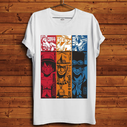 One Piece T-Shirt - Crimson x Design