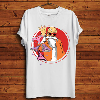 Master Roshi T-Shirt - Crimson x Design