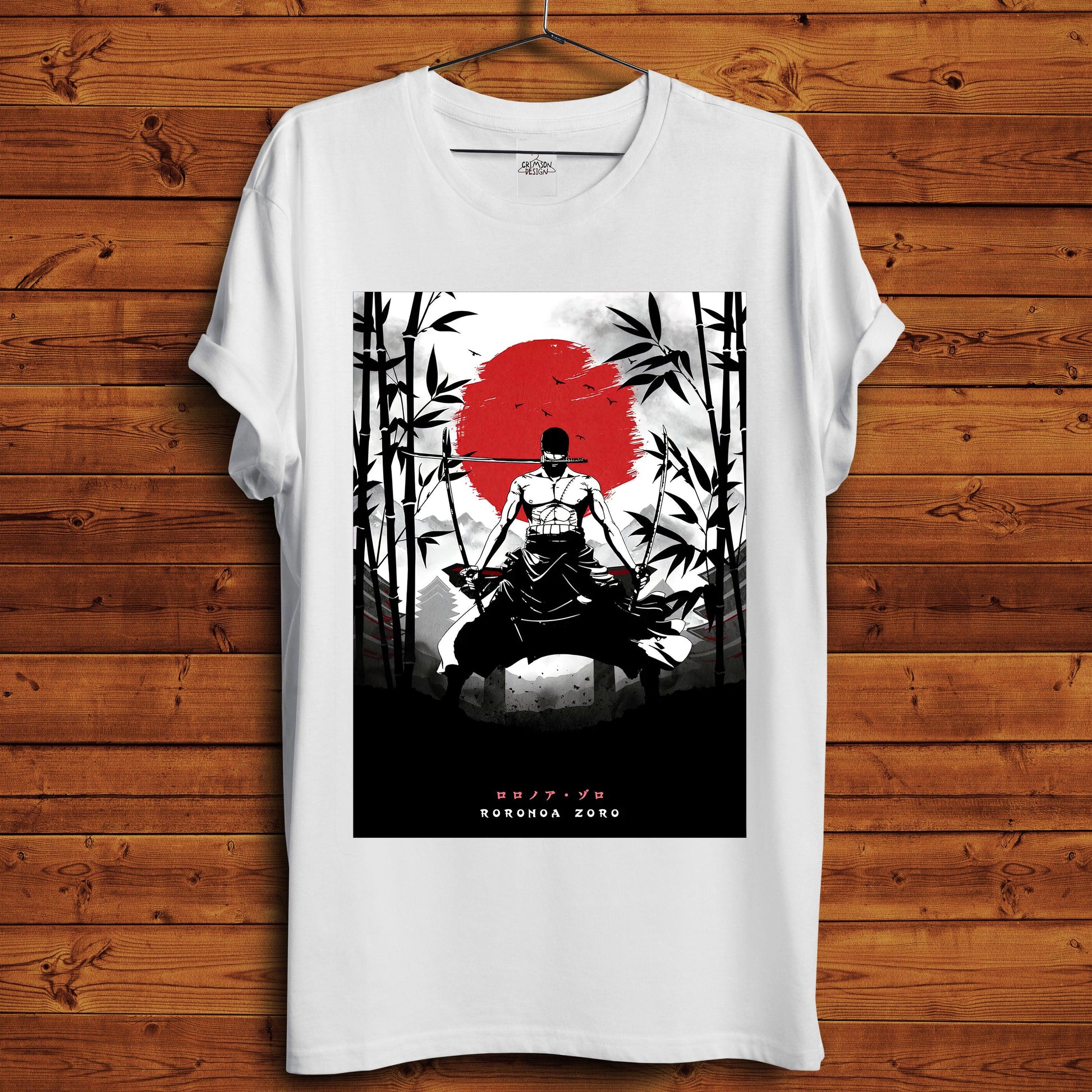 Zoro T-Shirt - Crimson x Design