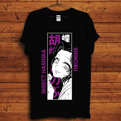 Shinobu T-Shirt - Crimson x Design