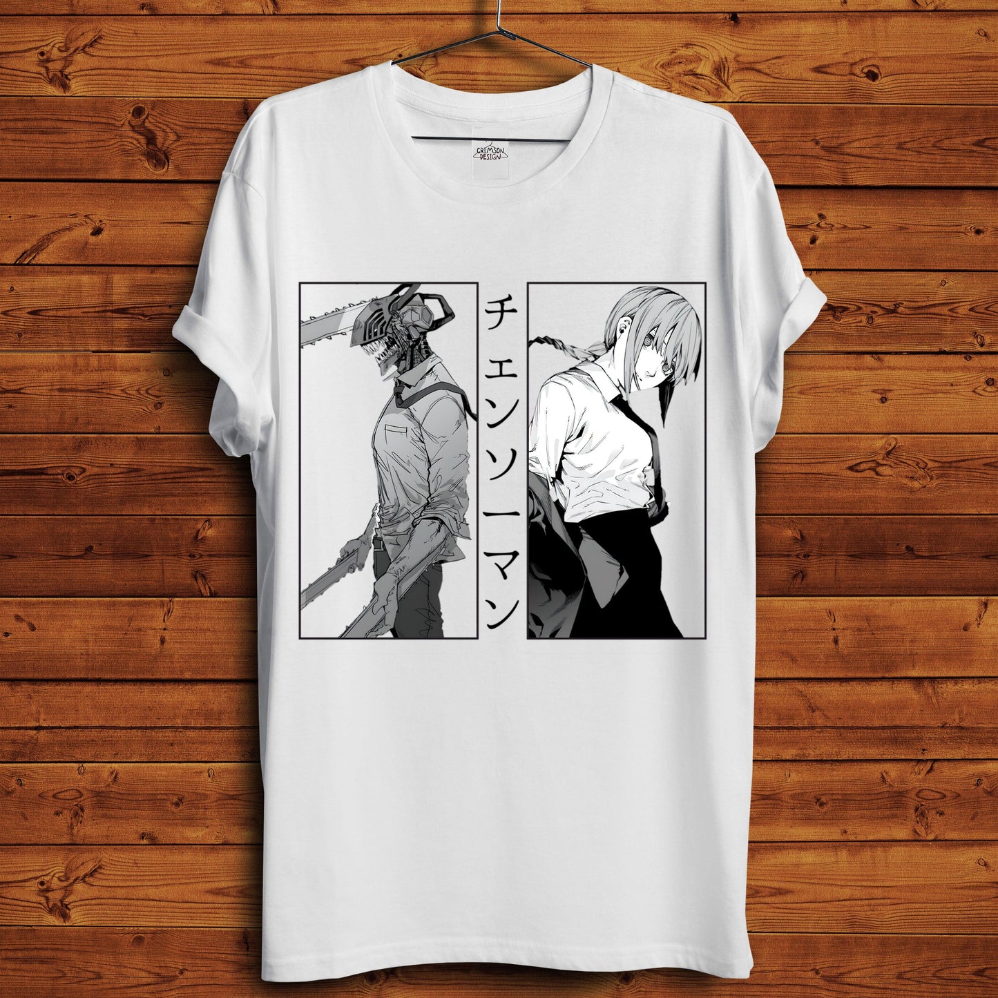 Chainsaw Man T-Shirt - Crimson x Design