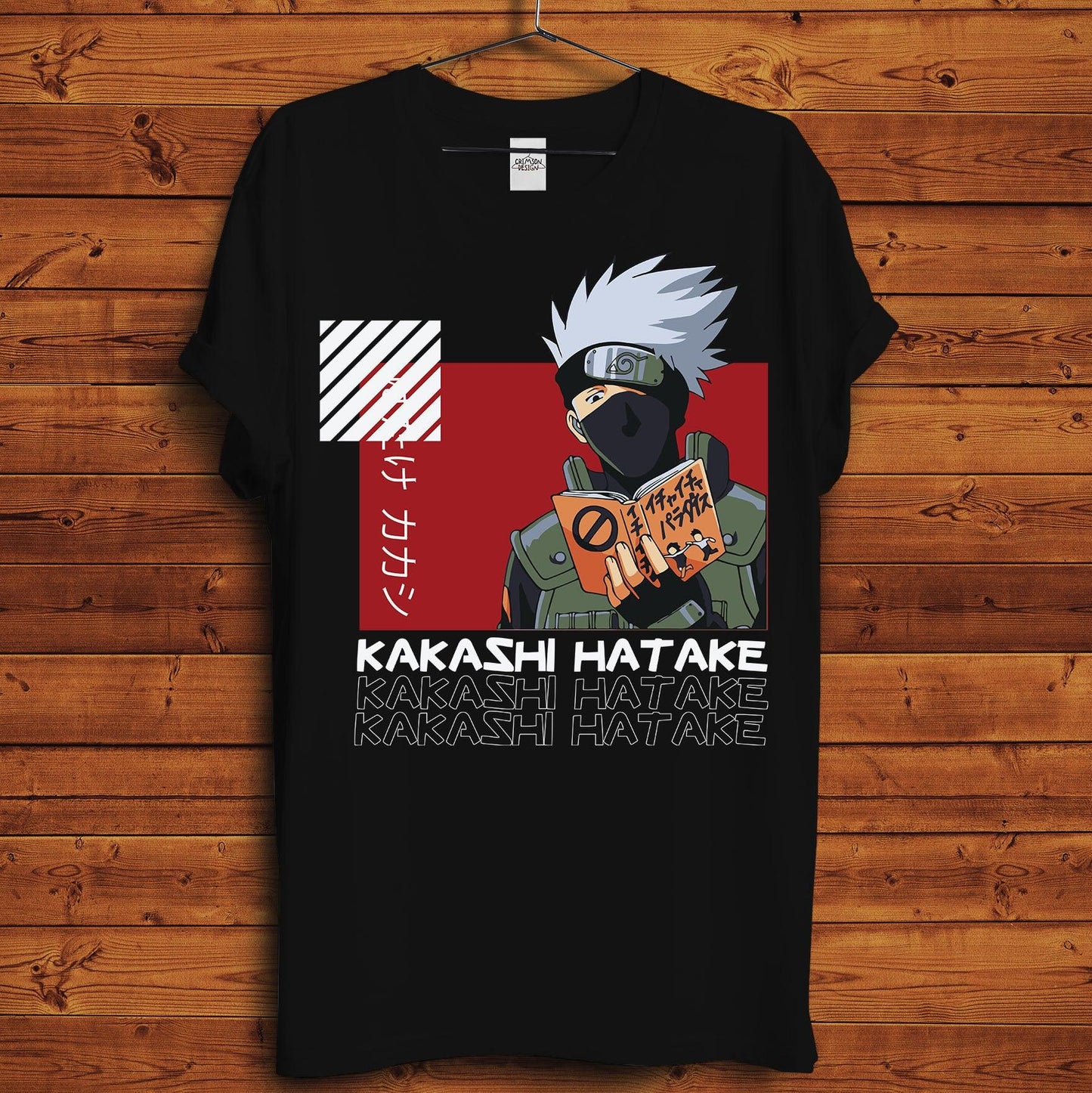 Kakashi T-Shirt - Crimson x Design