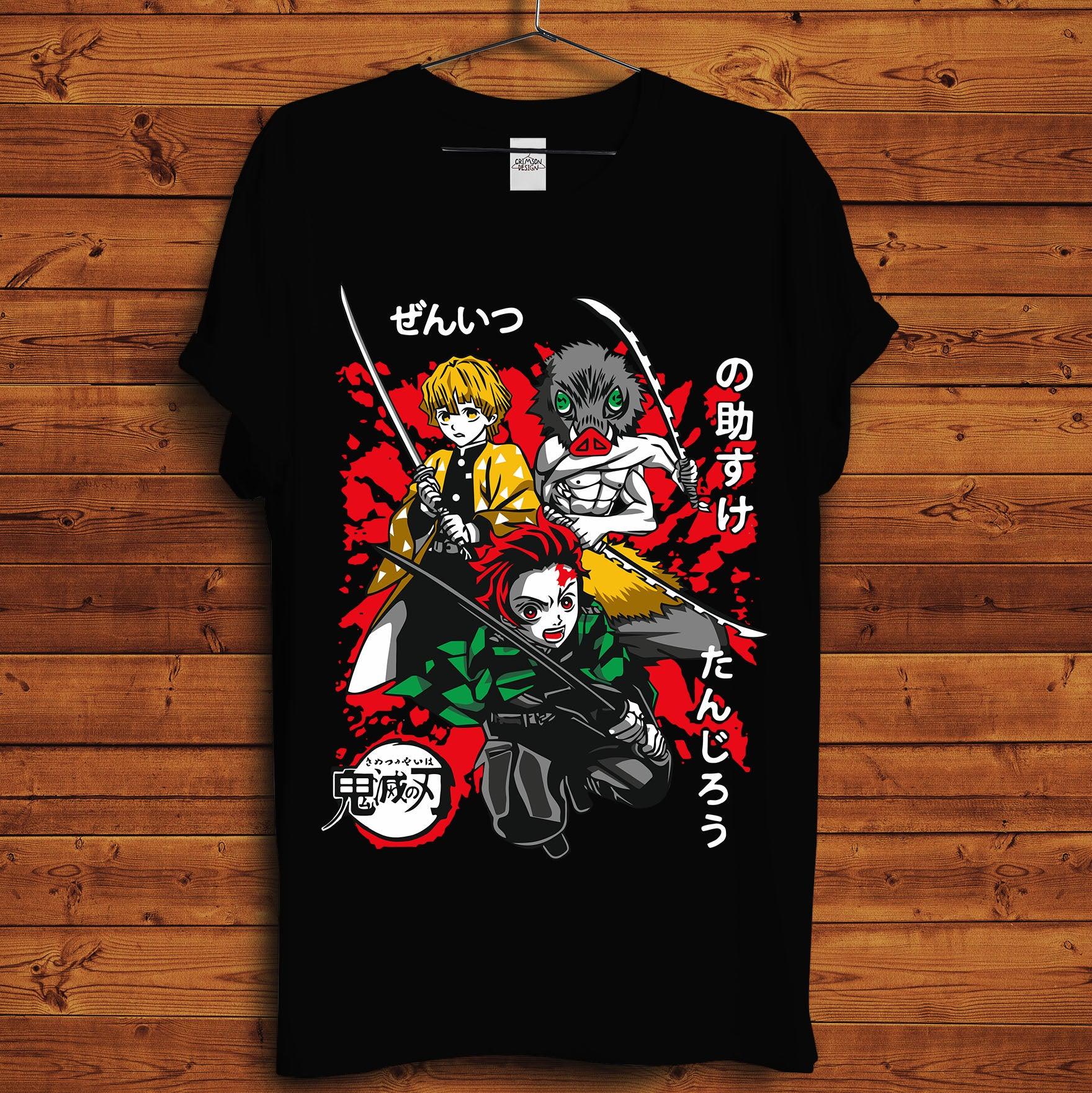 Demon Slayer T-Shirt - Crimson x Design