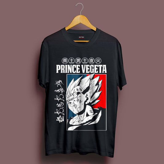 Retro Vegeta T-Shirt - Crimson x Design