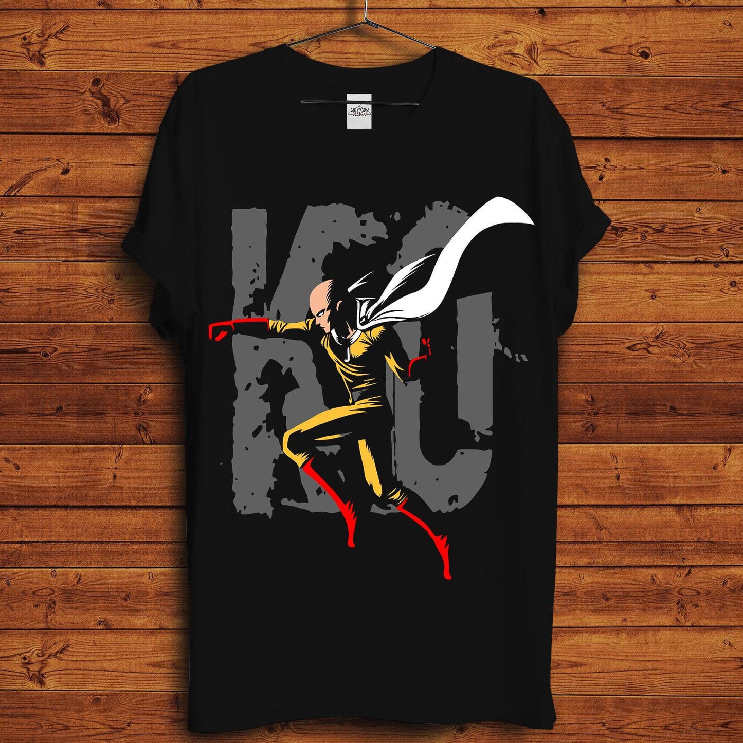 Saitama T-Shirt - Crimson x Design