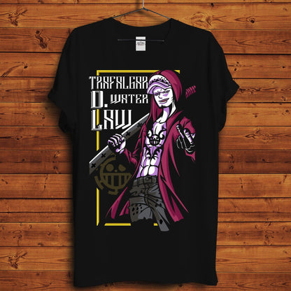 Trafalgar Law T-Shirt - Crimson x Design