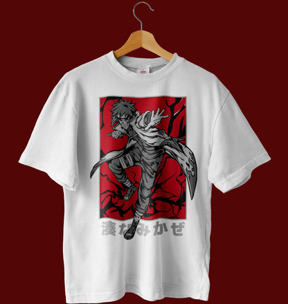 Minato - T-Shirt - Crimson x Design