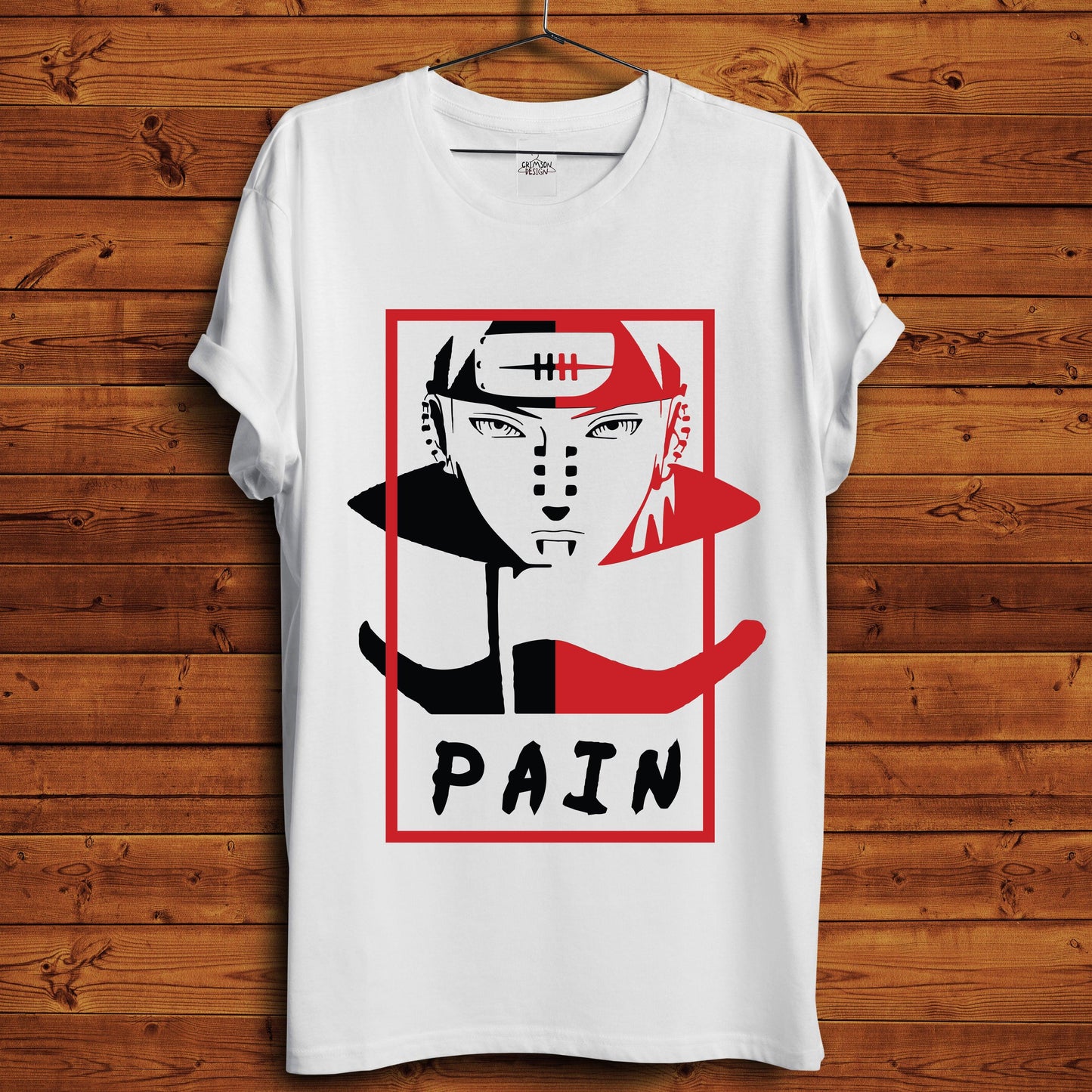 Pain T-Shirt - Crimson x Design