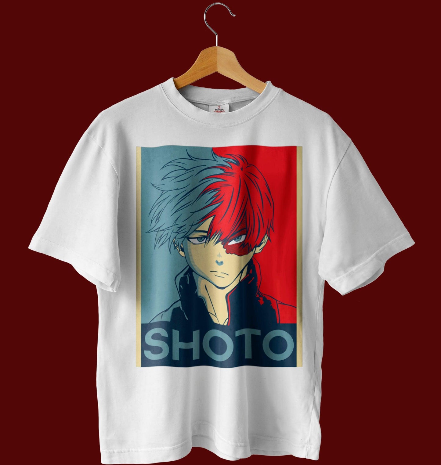 Shoto - T-Shirt - Crimson x Design