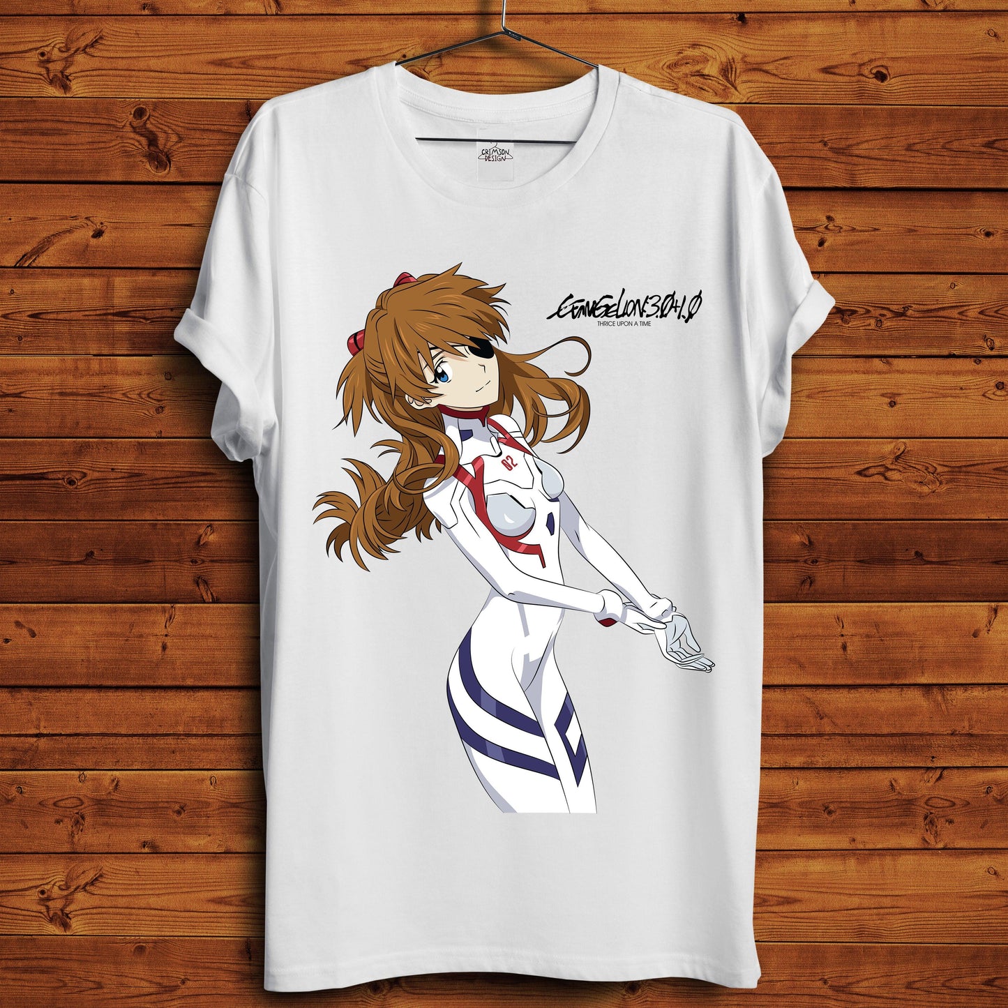 Neon Genesis Evangelion T-Shirt - Crimson x Design